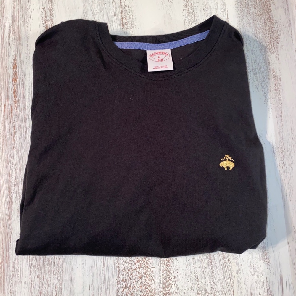 Brooks Brothers Cotton Long Sleeved T-Shirt